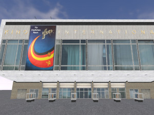 cinema kino international in berlin 3D Model