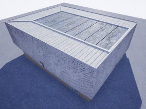 cinema kino international in berlin 3D Model