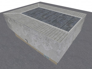 cinema kino international in berlin 3D Model