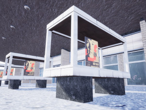 cinema kino international in berlin 3D Model