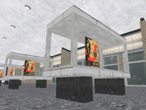 cinema kino international in berlin 3D Model