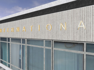 cinema kino international in berlin 3D Model