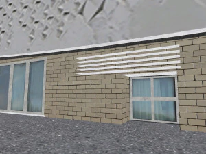 cinema kino international in berlin 3D Model