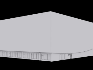 cinema kino international in berlin 3D Model