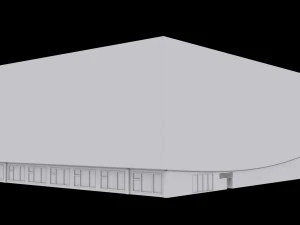 cinema kino international in berlin 3D Model