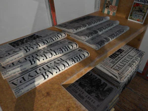 soviet newspapers kiosk souzpechat pbr 3D Model