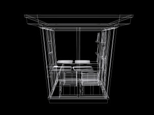 soviet newspapers kiosk souzpechat pbr 3D Модель