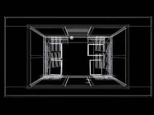 soviet newspapers kiosk souzpechat pbr 3D Model
