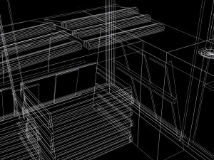 soviet newspapers kiosk souzpechat pbr 3D Model