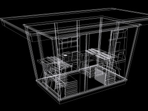 soviet newspapers kiosk souzpechat pbr 3D Модель
