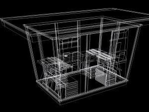 soviet newspapers kiosk souzpechat pbr 3D Model