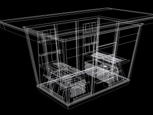 soviet newspapers kiosk souzpechat pbr 3D Модель