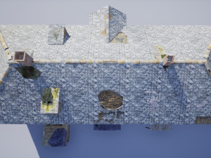 soviet residential wooden barrack 3D Модель