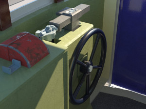hong kong tram 9 different colors pbr 3D 模型