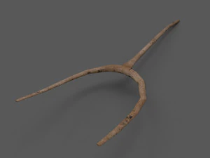 6 fourches de ferme m&eacute;di&eacute;vale pbr Modèle 3D