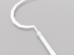 pack of 6 medieval farm scythe and sickles 3Dモデル