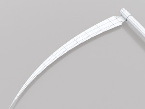 pack of 6 medieval farm scythe and sickles 3Dモデル