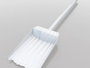 pack of 6 medieval shovels 3D Model