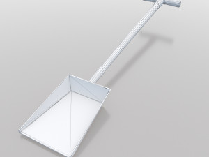 pack of 6 medieval shovels 3D Model