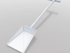 pack of 6 medieval shovels 3D Model