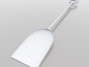 pack of 6 medieval shovels 3D Model