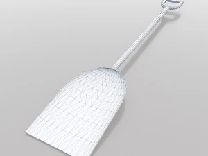 pack of 6 medieval shovels 3D Model