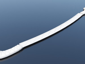 pack of 6 medieval saws and hacksaws 3D Модель