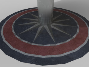 world clock berlin alexander platz 3D 模型
