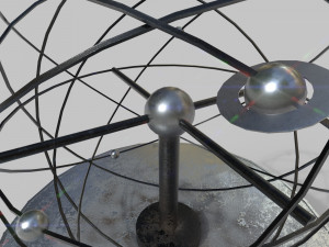 world clock berlin alexander platz 3D 模型
