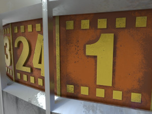 world clock berlin alexander platz 3D 模型