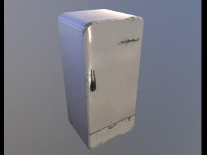 soviet vintage refrigerator zil moskva 9 color variants Modello 3D