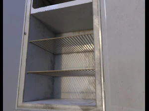soviet vintage refrigerator zil moskva 9 color variants 3D Model