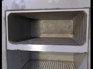 soviet vintage refrigerator zil moskva 9 color variants Modello 3D