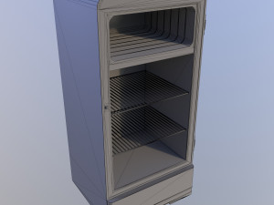 soviet vintage refrigerator zil moskva 9 color variants Modello 3D