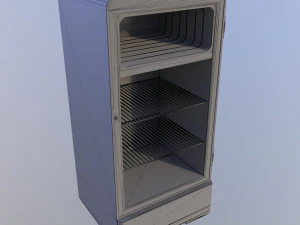 soviet vintage refrigerator zil moskva 9 color variants 3D Model