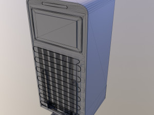 soviet vintage refrigerator zil moskva 9 color variants Modello 3D