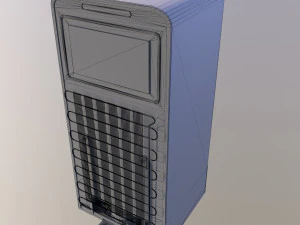 soviet vintage refrigerator zil moskva 9 color variants 3D Model
