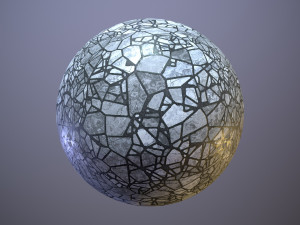 5 Various Vintage Terrazzo Floor Tiles CG Textures