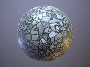 5 Various Vintage Terrazzo Floor Tiles CG Textures