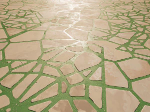 5 Various Vintage Terrazzo Floor Tiles CG Textures