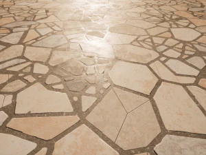 5 Various Vintage Terrazzo Floor Tiles CG Textures