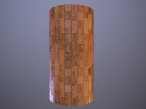 Decorative Rectangular Wall Tiles CG Textures