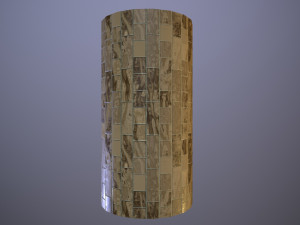 Decorative Rectangular Wall Tiles CG Textures