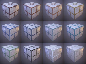 Pain&eacute;is de azulejos retangulares de parede Texturas CG