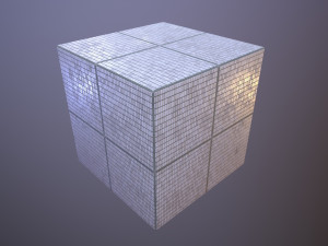 Wall Rectangular Tiles Panels CG Textures