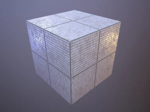 Pain&eacute;is de azulejos retangulares de parede Texturas CG