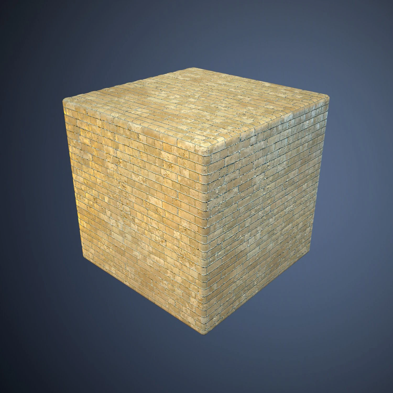 Old Beige Bricks Walls 12 Variants CG Textures .c4d .max .obj .3ds .fbx .stl .blend