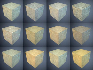 Old Beige Bricks Walls 12 Variants CG Textures