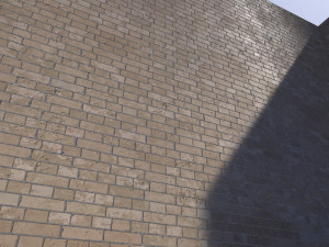 Old Beige Bricks Walls 12 Variants CG Dokuları