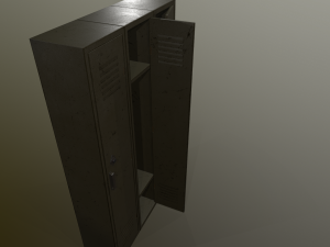lockers Model 3D